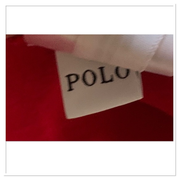 Ralph Lauren Polo Bear Jersey Hooded T-Shirt Red Size Medium - Picture 6 of 8